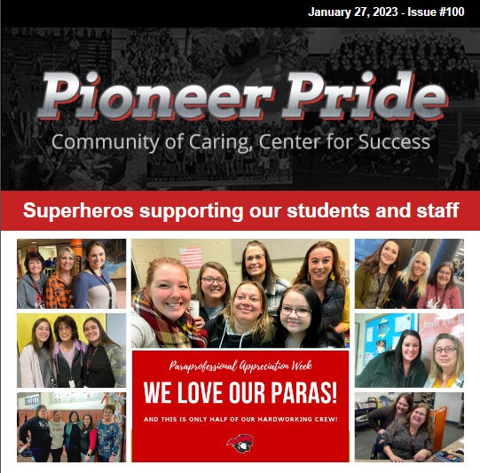  Pioneer Pride eNewsletter January 27